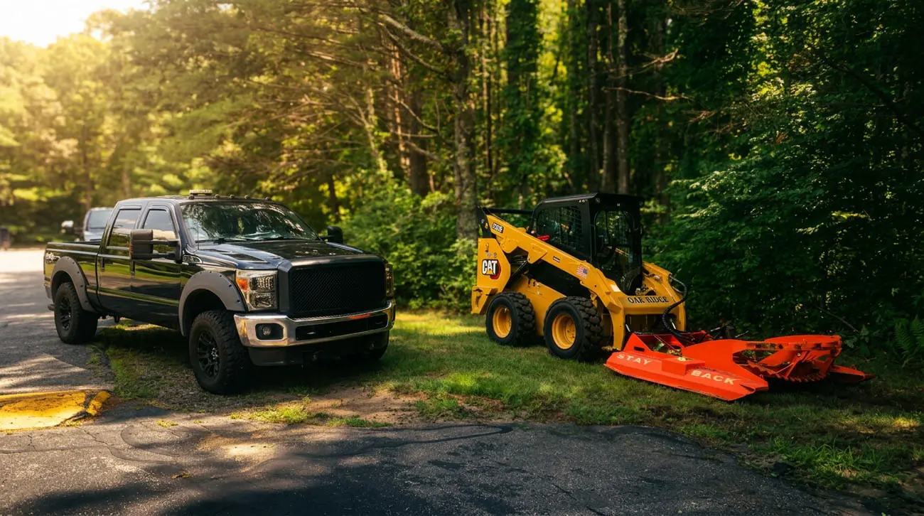 Commercial brush clearing and property maintenance