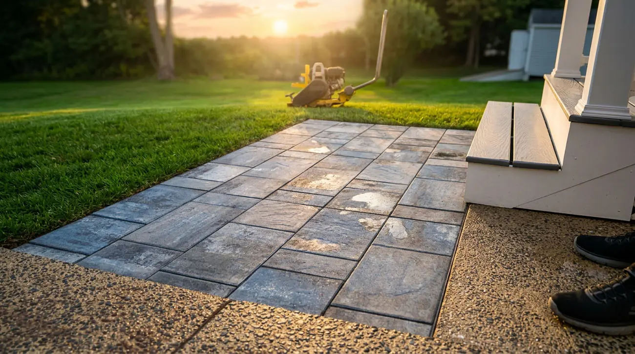 Ibarra Landscape & Construction hardscape project